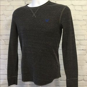 American Eagle | thermal shirt, slim fit, grey, XS